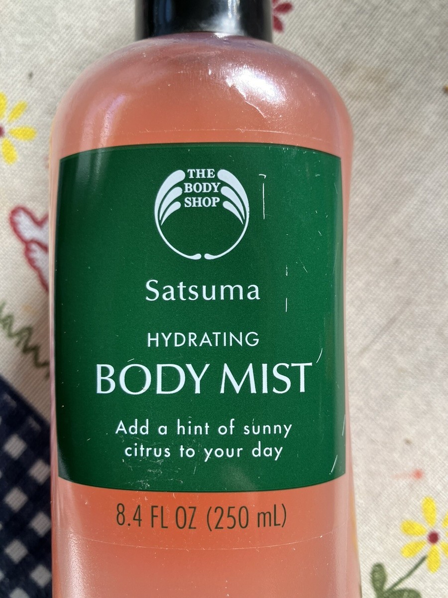 RARE Vintage 1990s The Body Shop Satsuma Hydrating Body Mist Scent