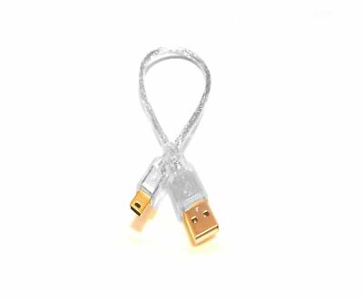 VERGOLDET PREMIUM USB KABEL KABEL FÜR COLORFLY C4 CK4 PRO MP3 HIFI MUSIK PLAYER