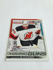 2018-19 Upper Deck Young Guns Rookie MacKenzie Blackwood #210 New Jersey Devils