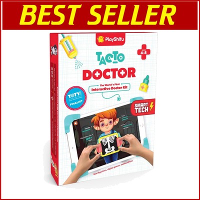STEM Learning with Tacto Doctor - Ultimate Interactive Play Set for Ages 4-8