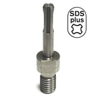 Core Drill Adapter - 5/8"-11 Threaded Male to SDS-Plus for Hammer Drill