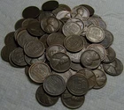 1 ROLL OF 1927 S SAN FRANCISCO LINCOLN WHEAT CENTS FROM PENNY COLLECTION LOT SET