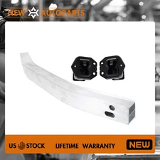 Bumper ReinForcement For 2006-11 Honda Civic Front Aluminum Natural W/Brackets