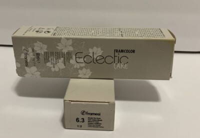 FRAMESI Framcolor ECLECTIC CARE Professional Permanent Cream Hair Color ~1.9 oz