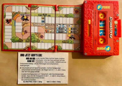 2 Spiele - Flipsiders - Bankraub/Drachenkampf - Milton Bradley 1987 - Neuwertig