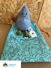 JellyCat Amuseables Happy Raindrop Stuffed Cute Soft Toy With Tag With Dust Bag