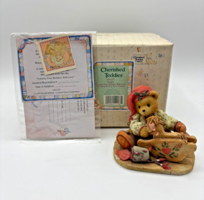 Cherished Teddies - 141127 GINGER - NEU - ''Feiertage, liebevoll bemalt'' in OVP!