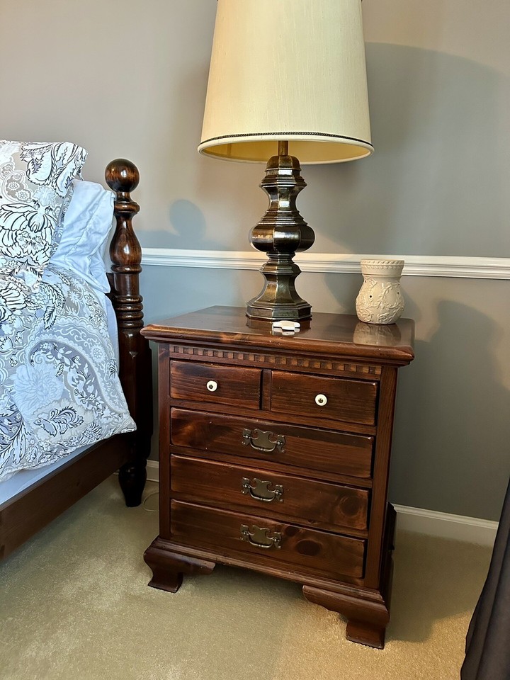 used 5 piece Ethan Allen bedroom furniture eBay
