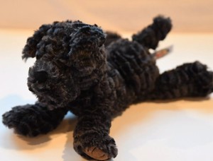 black labradoodle stuffed animal