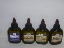  4 pack Difeel Premium Biotin Hair Oil  Tea Tree  Argan Oil - 2.5oz each