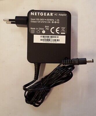 Genuine Netgear AD898020, 332-10614-01, EU 12V 3.5A Power Supply | eBay