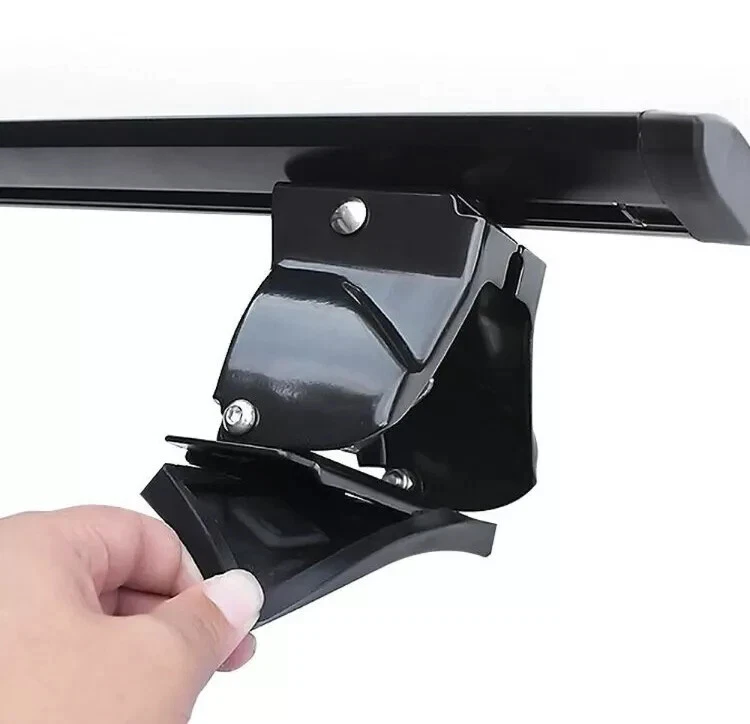 Barra transversal de 2 piezas para portaequipajes con riel de techo Ford Mustang Mach-E 2021-2025 Foto 3 de 4