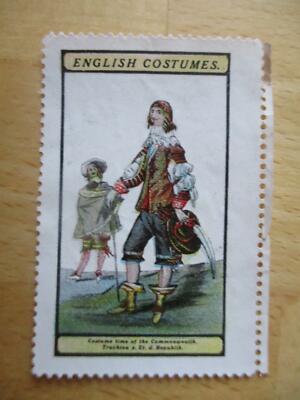 (7407) Reklamemarke - English Costumes, Trachten zur Zeit der Republik
