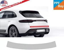 For Porsche Macan 2022-2026 Rear Bumper Deck Paint Protection Film PreCut PPF
