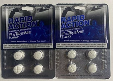 Rapid Action Extreme 2 Way  Energy Metabolism 2 packs 8 pills FREE SHIP