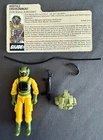 Vintage 1985 GI Joe Figure Airtight Complete w/ File Card and All Accessories