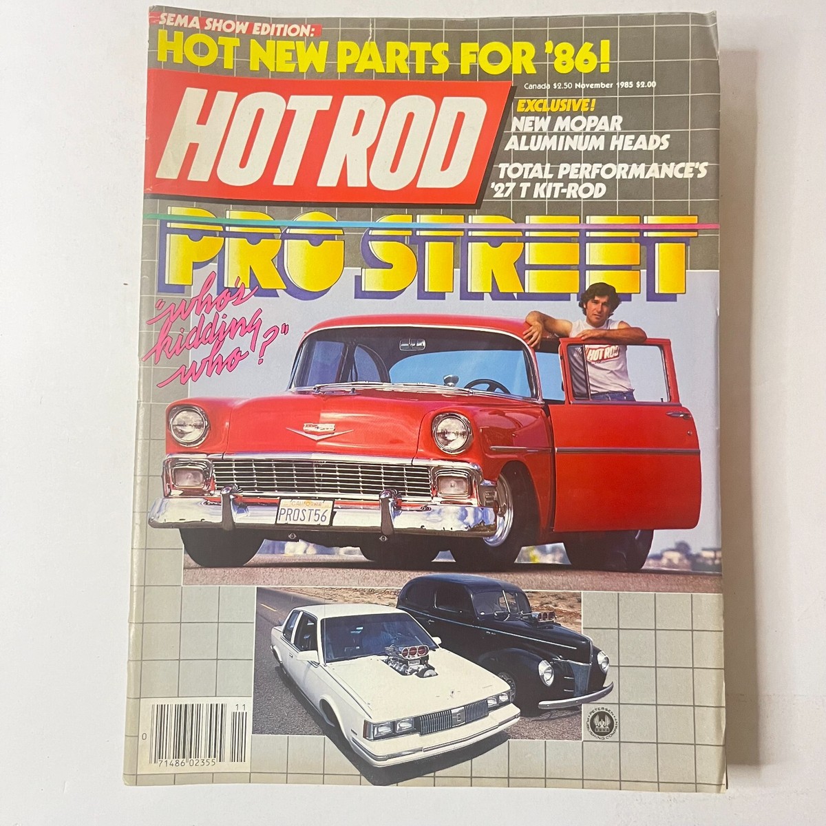 Lot 6 Hot Rod Magazine 1980s-1990s Chevy Ford Muscle Cars Racing