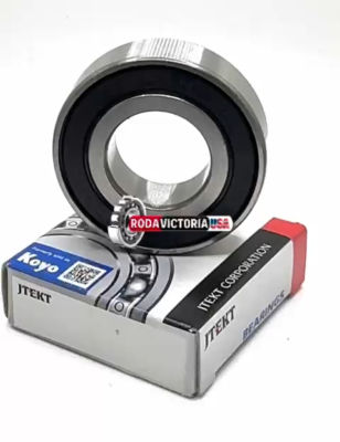 KOYO 6004 2RS Deep Groove Ball Bearing, Rubber Sealed 20x42x12 mm