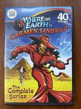 Where on Earth is Carmen Sandiego: The Complete Series DVD, 2012, 4-Disc Set 