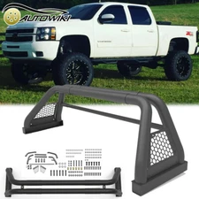 Universal Sport Bar Truck Bed Chase Rack Roll Bar For 1999-2025 Chevy Silverado