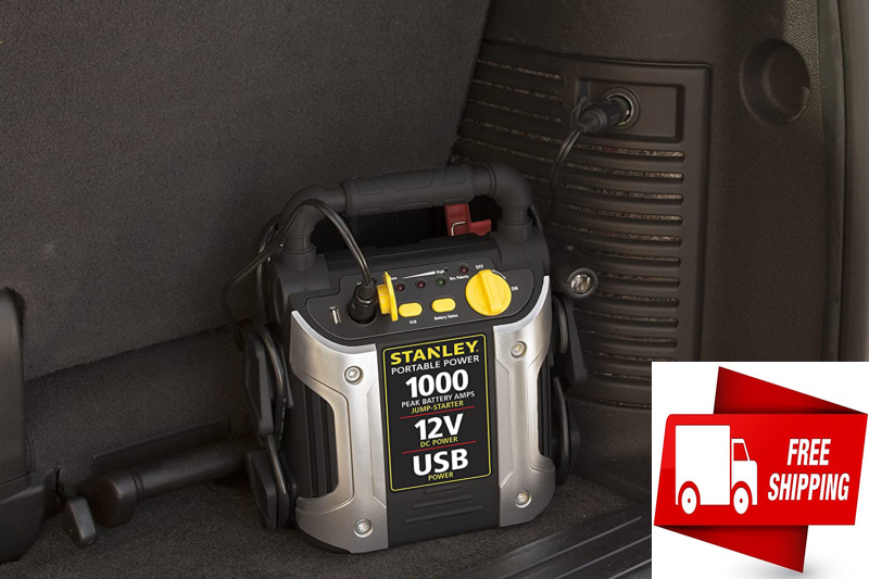 Stanley JUMPiT Portable Power Station Jump Starter 1000 Peak/500