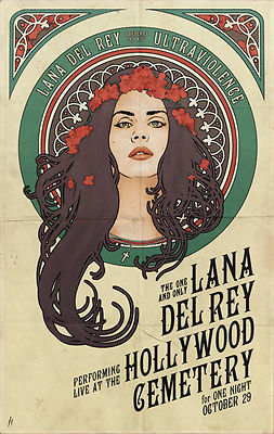 Lana Del Rey Musik LDR07 SÄNGER POSTER A4 A3 - 2 KAUFEN 3. GRATIS UK VERKÄUFER