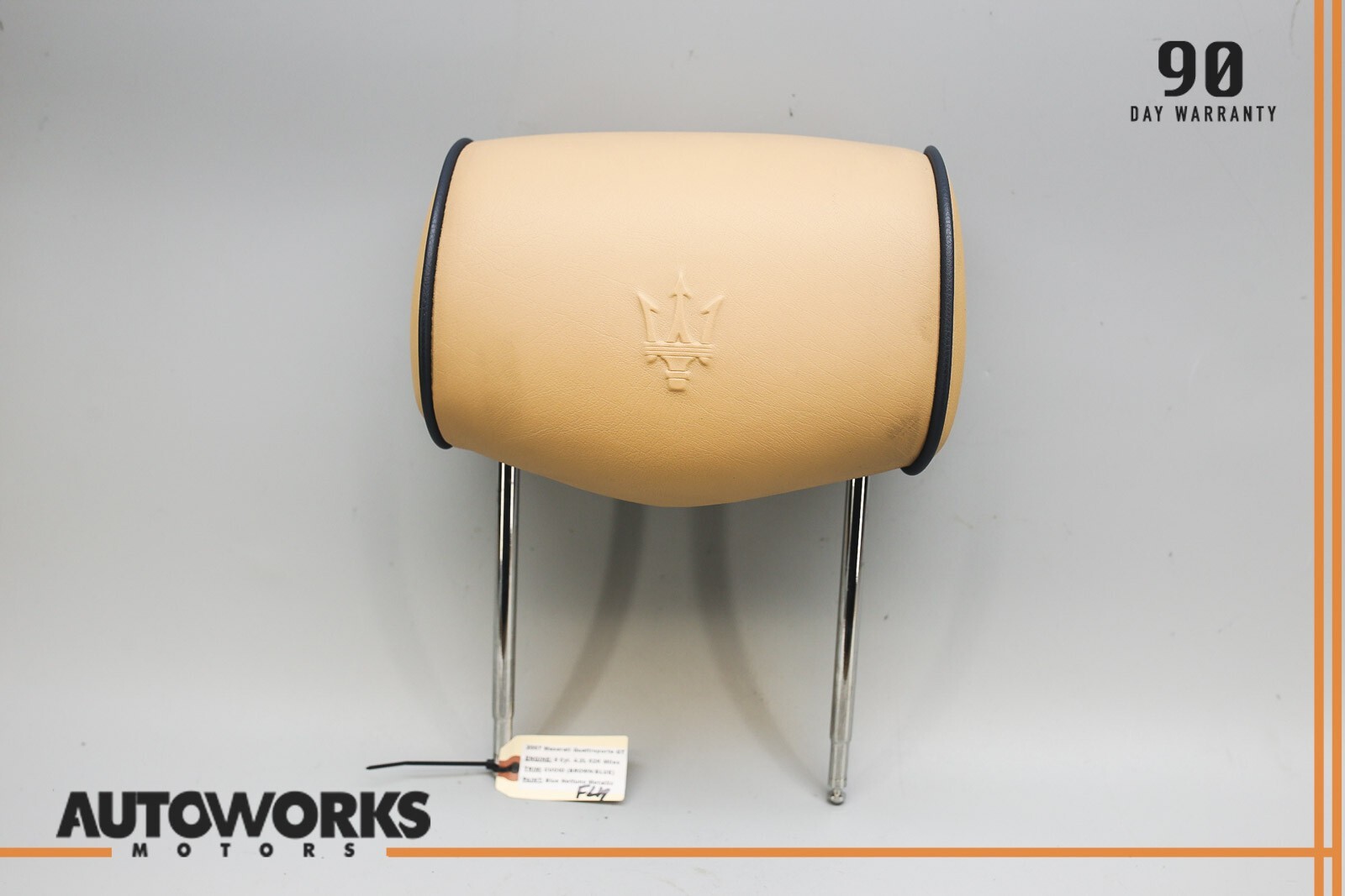 03-13 Maserati Quattroporte M139 Front Left or Right Seat Head Rest Headrest OEM