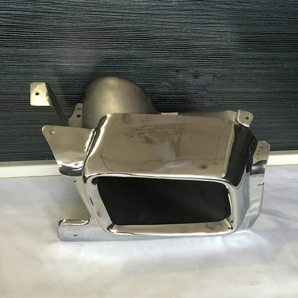 Left Rear Bumper Exhaust Tip Pipe Heat Shield Plate Fit For Cadillac