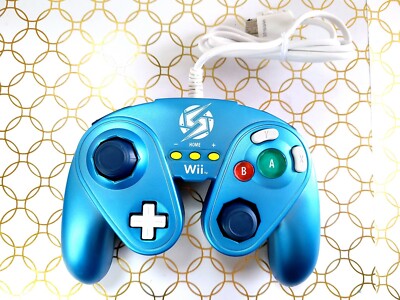 Samus Wired Fight Pad Nintendo Wii/Wii U PDP Controller, Clean