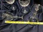 ROCK SHARPE TIARA WINE / WATER GOBLET GLASSES set of 4 crystal clear BEAUTIFUL!! — photo 5