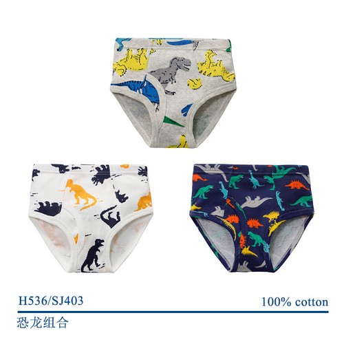 3-Pack Little Boys' Underwear Briefs Soft 100% Cotton Kids Series Toddler Undies - Picture 24 of 25