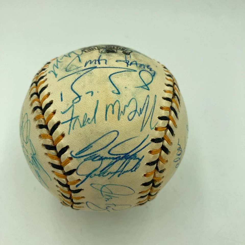 All Star Game 1994 Equipo de la Liga Nacional Firmado Béisbol Barry Bonds PSA ADN Certificado de Autenticidad Foto 2 de 4