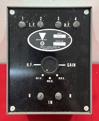 JBL N1200 16 Ohm crossover Serial #10309 | eBay