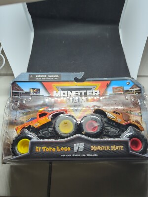 El Toro Loco Vs. Mutt Mercury MONSTER JAM 2-Pack 1/64 Spin Master Series 27