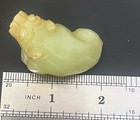 Recumbent Pig Carving in Hetian Bluish-White Jade — photo 7