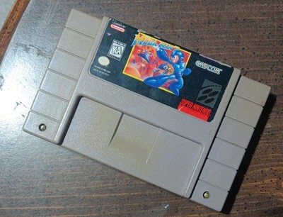 Mega Man 7 (SNES Super Nintendo)  AUTHENTIC - Tested - Free Shipping !
