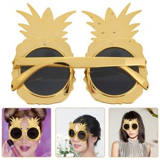 Reusable Pineapple Party Glasses Hawaiian Funny Sunglasses for Adults