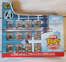 Funko Bitty Pop! Marvel Infinity Saga Collector Pack Figuras 12 piezas Set Nuevo En Caja