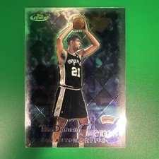 Topps 2000-01 Finest Gems Insert Tim Duncan Spurs #171 ULTRA RARE