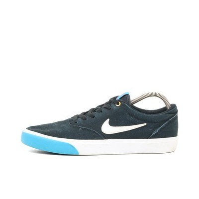 Nike Herren SB Charge Sneaker Schwarz/Blau/Weiß Rutschfest Skateschuhe EU 42