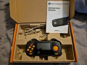 Atari Flashback Portable Console - Complete w Instructions Cable Tested Working 