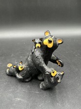 Bearfoots Bears "Daddy's Home" by Montana Artist Jeff Fleming Black Bears