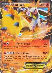 Blaziken EX XY54 XY Black Star Promo Holo