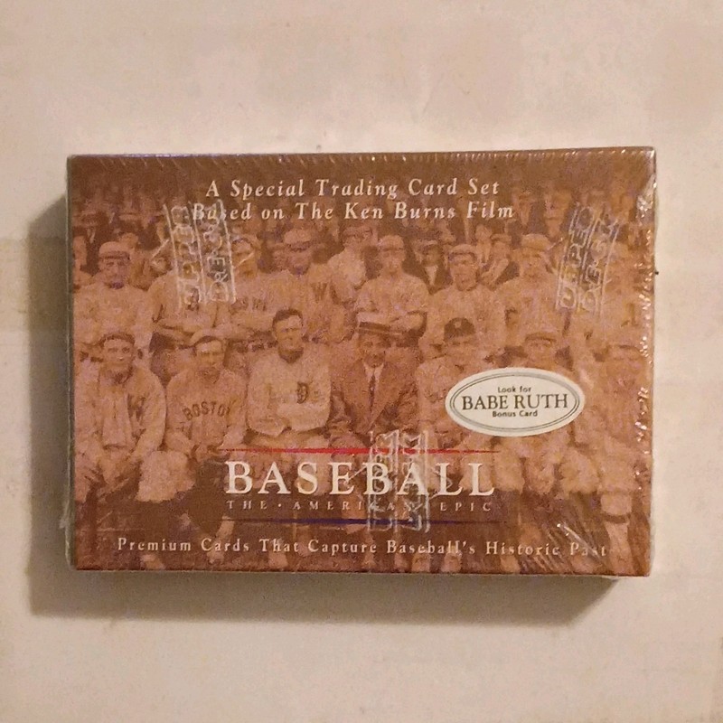 1994 Upper Deck Ken Burns Baseball: The American Epic Factory Set