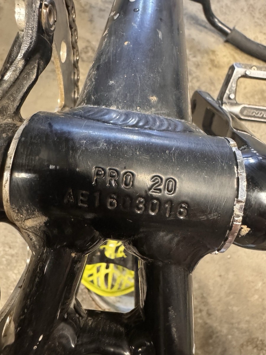 STAATS BLOODLINE PRO BMX FRAME has envy wheels bombshell carbon