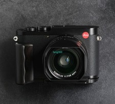 Wood L Hand Grip Holder For Leica Q3 Camera Aluminum Alloy Baseplate