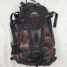 Dakine Heli Pro Backpack Brown Camo Black For Snowboarding Skiing With Strap