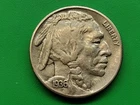1936 S Buffalo Nickels. Nice Horn. Actual Coins.