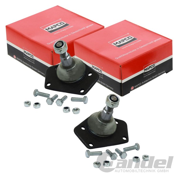 2X Mapco Traggelenke Vorne Unten Passend FüR Dacia 1300 1310 Renault 12 15 17 18-image