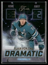 2025-26 UD Flair Hockey Tyler Toffoli RC Flair for the Dramatic #FTD-16